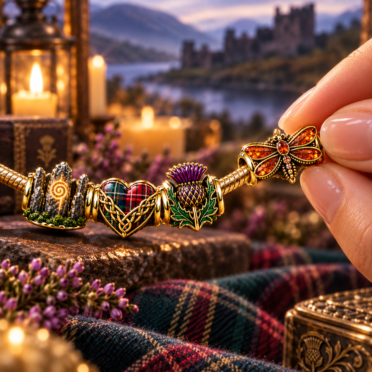 OTL Gold Charm Set TTTT