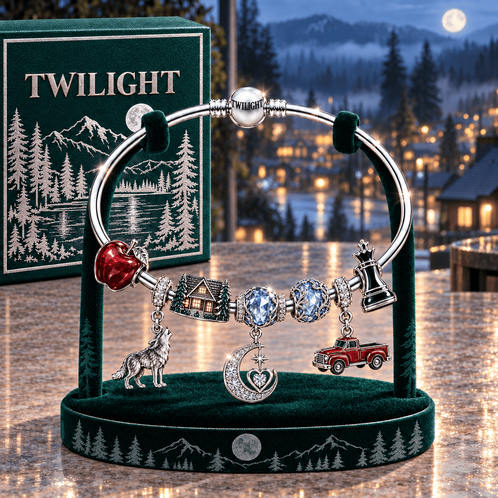 TWL Silver Charm Bracelet Set TMH